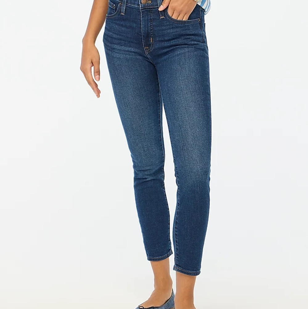 J.Crew Toothpick 9" High Rise Skinny Denim 29